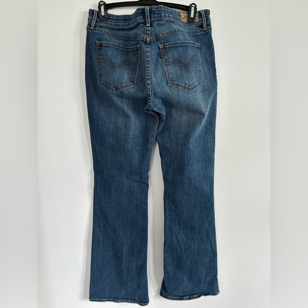 Levi's Women's Boot Cut Jeans - Blue - Picture 2 of 10